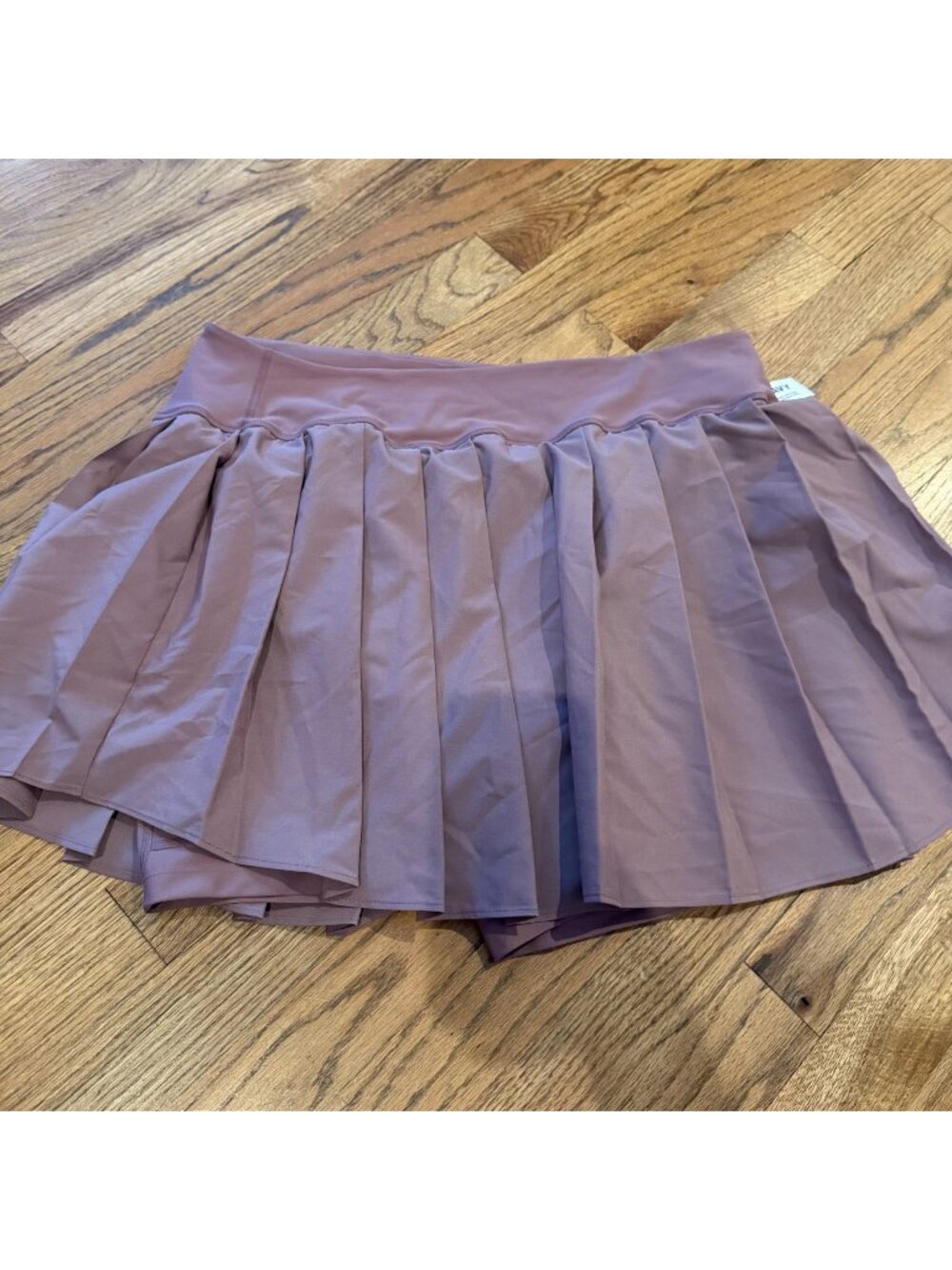 Old Navy Womens Purple Pleated Skirt Skort new XL Quick Dry